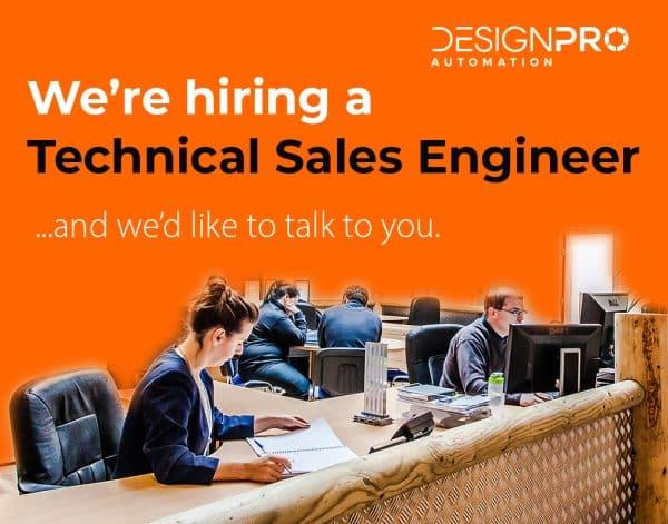 We're hiring a Technical Sales Engineer