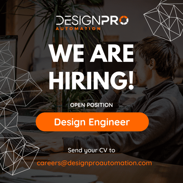 we are hiring a design engineer