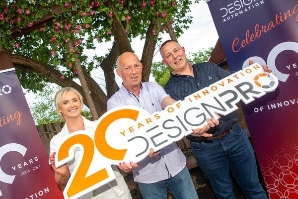 DesignPro staff celebrate 20 years in business