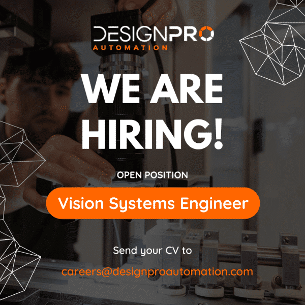 we are hiring vision systems engineer